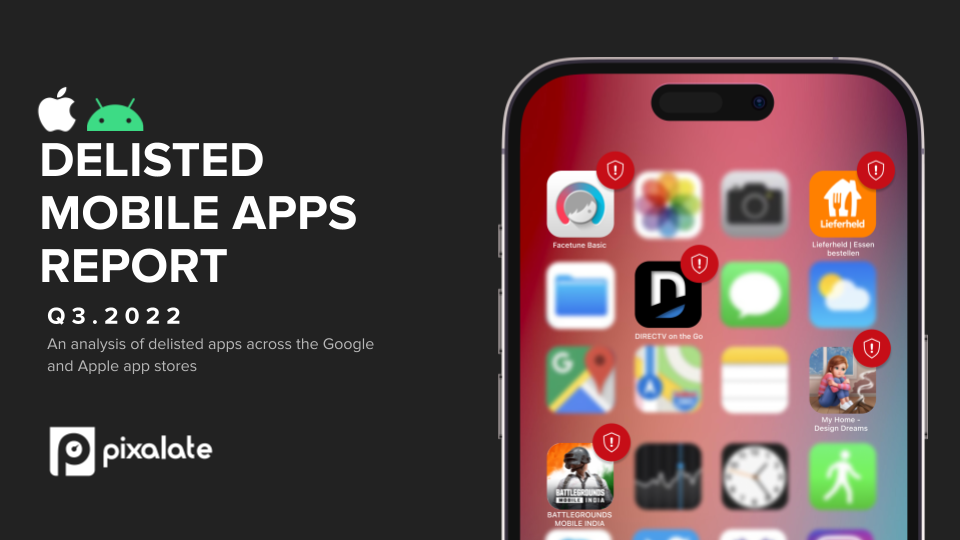Pixalate’s Q3 2022 Delisted Mobile Apps Report for Google and Apple